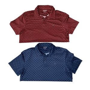 IZOD Men's‎ Polo Shirt Bundle Size L – Flamingo & Cocktail Print